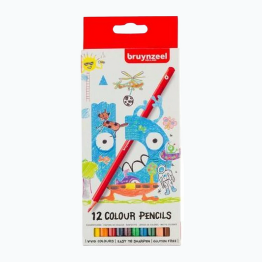 Colored Pencils Set - Kids - 12 Colors