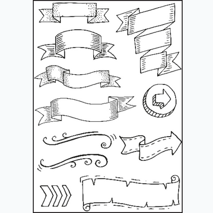 Clear Stamp - Banners