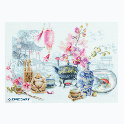 Borduurpakket - Oriental Serenity 120-300
