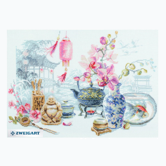 Borduurpakket - Oriental Serenity 120-300