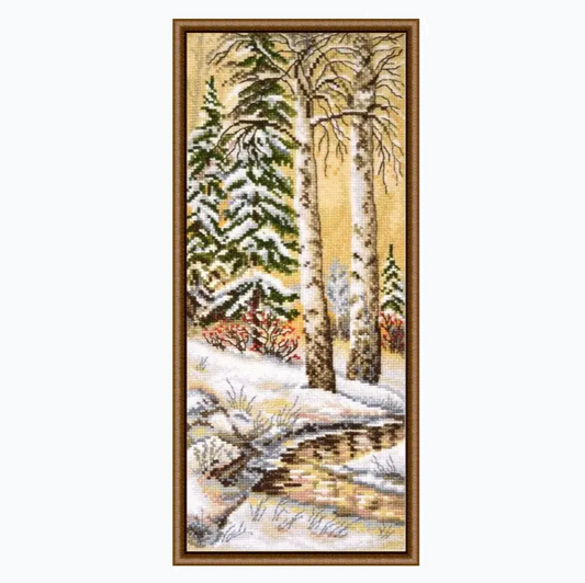 Embroidery kit - Russian Winter S877
