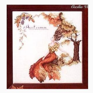 Embroidery pattern - Dew Drop Autumn
