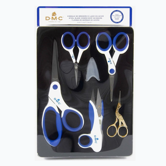Scissor set with 5 scissors