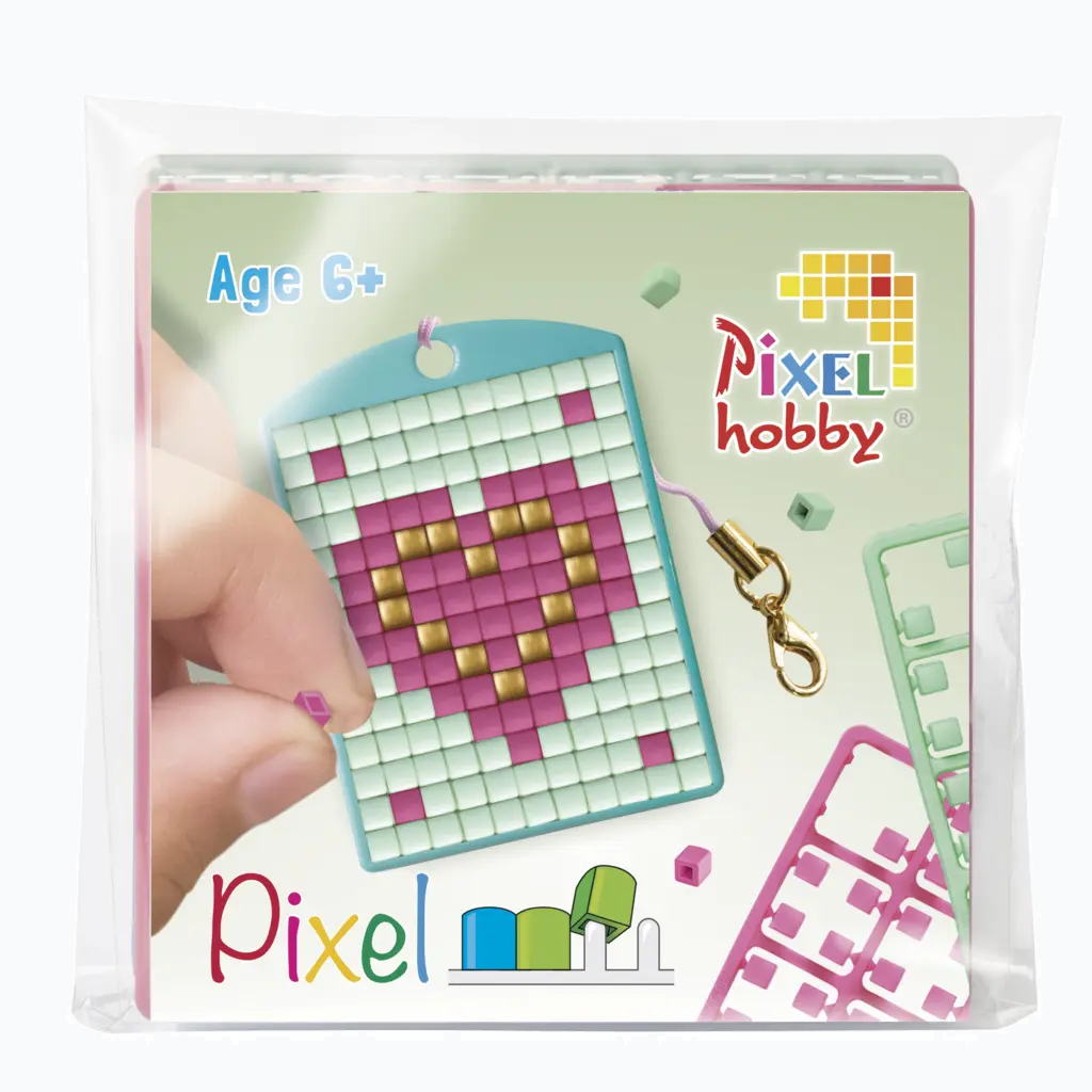 Pixelhobby - Medallion Starter Set - Heart 23123