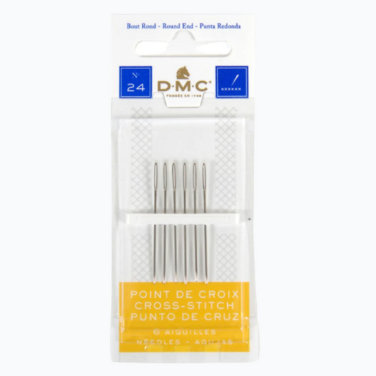 Embroidery Needles Cross Stitch - Blunt Point - Number 24