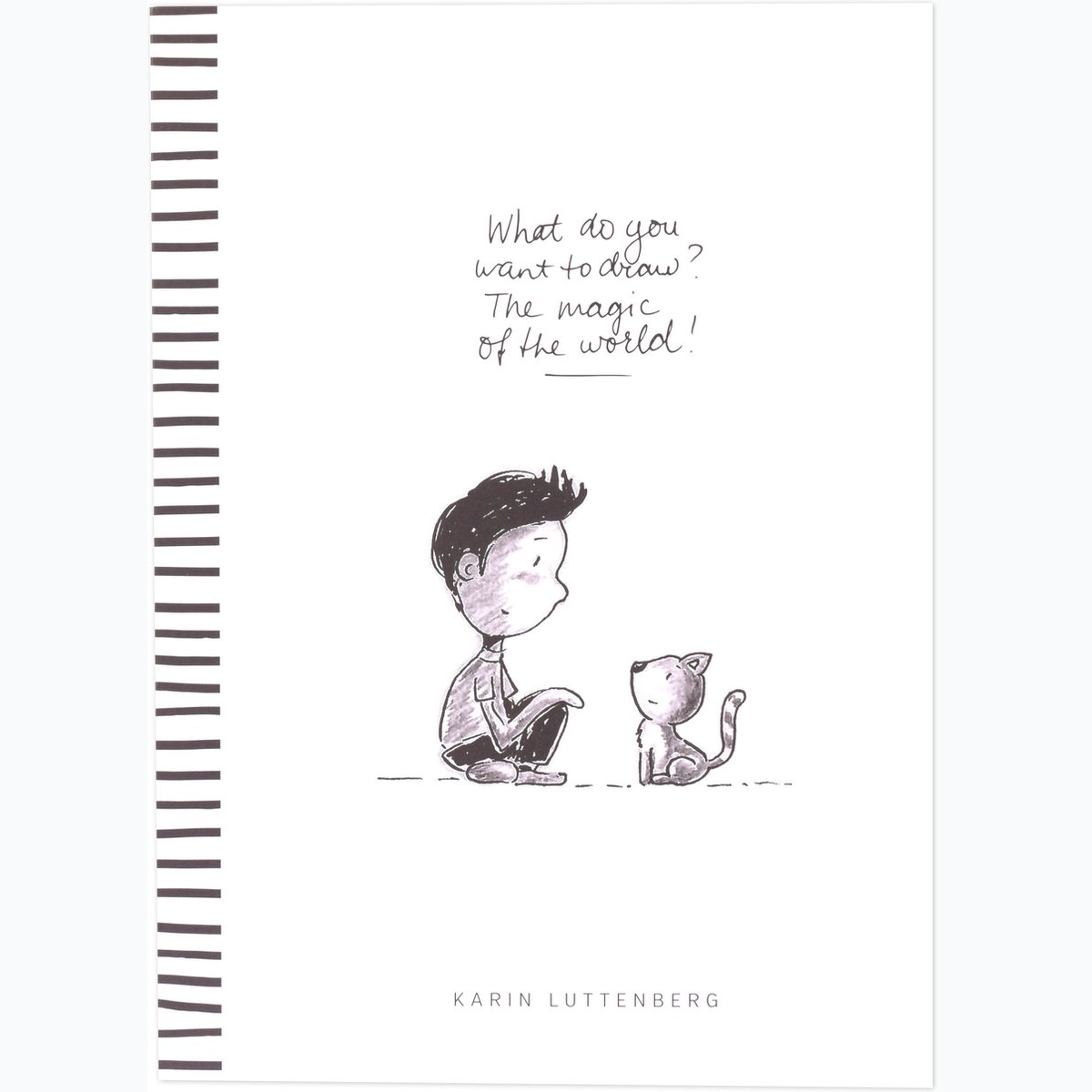 A4 Schetsblok - What Do You Want To Draw?