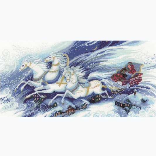 Embroidery Kit - Magical Sleigh Ride