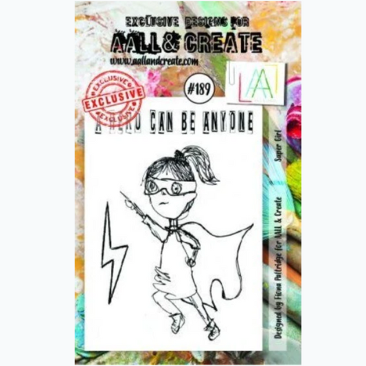 Clear Stamp - N° 189 Super Girl