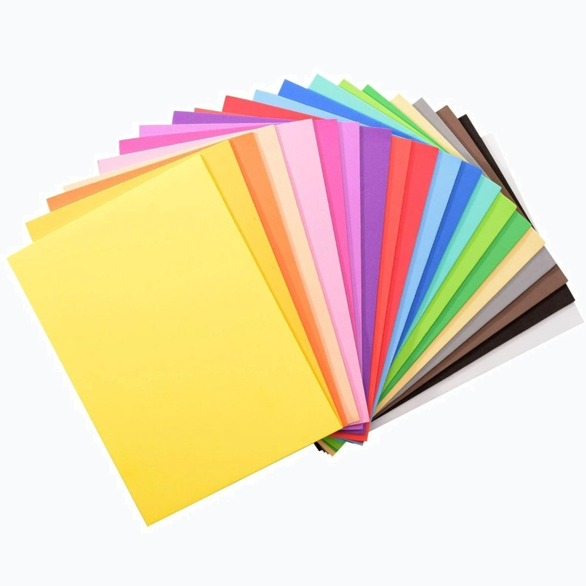 Assortiment de mousse 20 pièces - Basique - 2 mm - A4