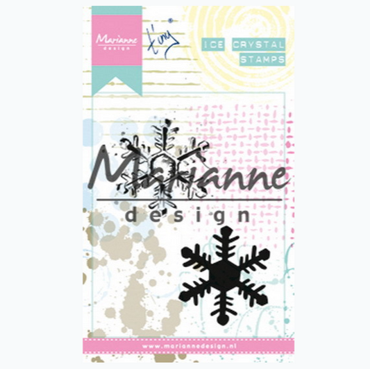 Cling Stamp - Tiny's Art - Ice Crystal MM1626