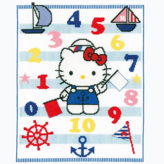 Embroidery Kit - Counting with Hello Kitty PN-0149845