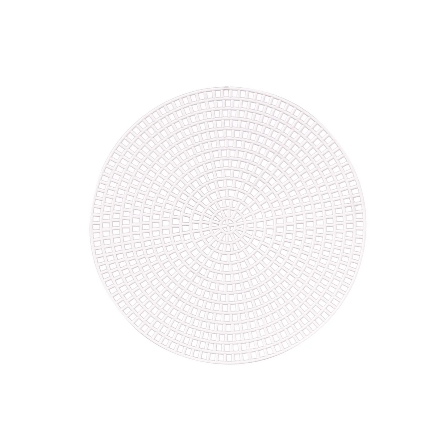 Disques ronds en plastique Stramien petit format - 7 unités