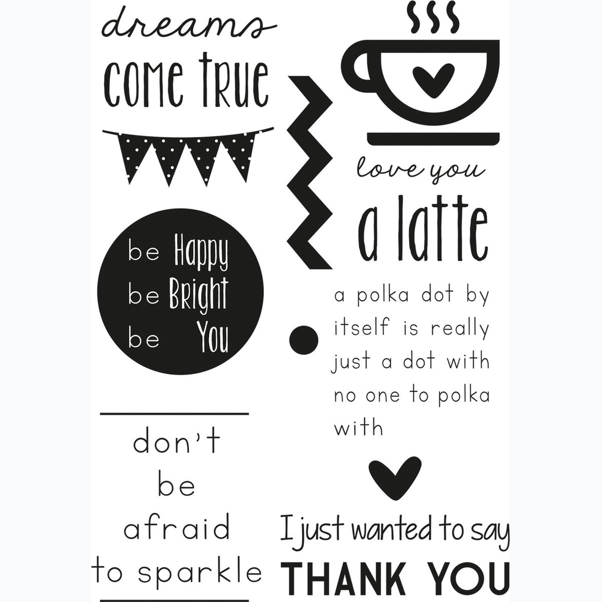 Clear Stamp - A6 Dreams