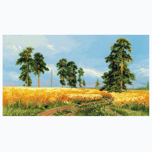 Borduurpakket - A Rye Field, After I. Shishkin's Painting 1598