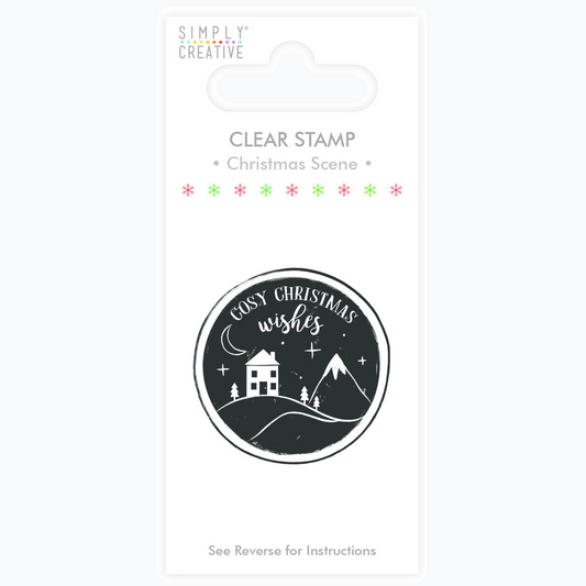 Clear Stamp - Christmas Scene