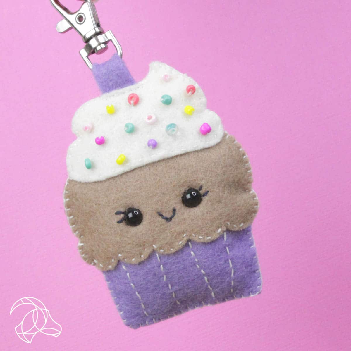 DIY Felt Kit - Cupcake Hanger