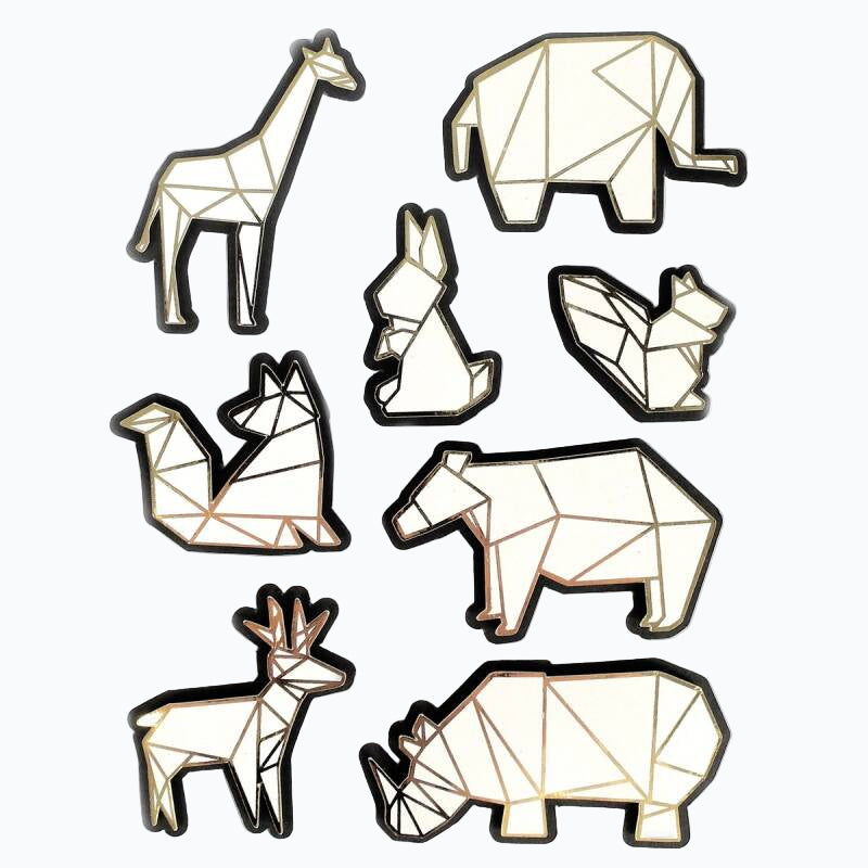 3D Stickers - Zoo Animal