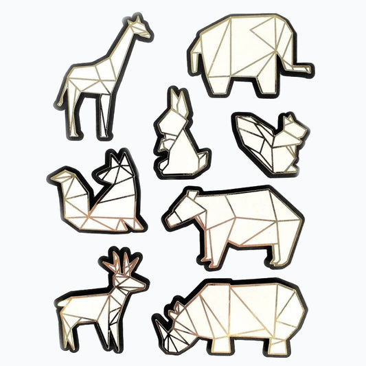 3D Stickers - Zoo Animal