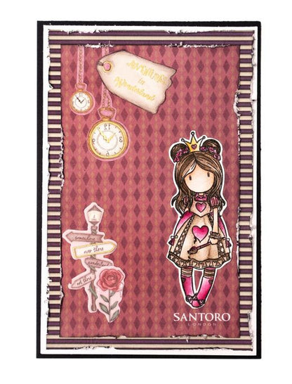 Paper Set - Santoro Gorjuss - Lost In Wonderland - 5x2 Double-Sided Designs