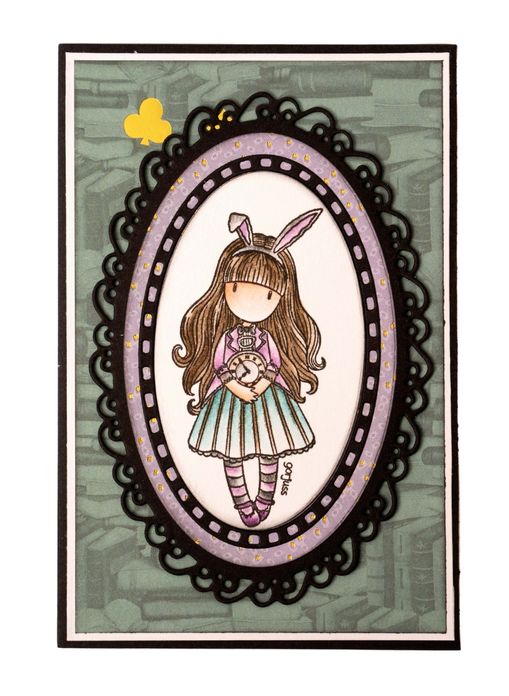 Paper Set - Santoro Gorjuss - Lost In Wonderland - 5x2 Double-Sided Designs