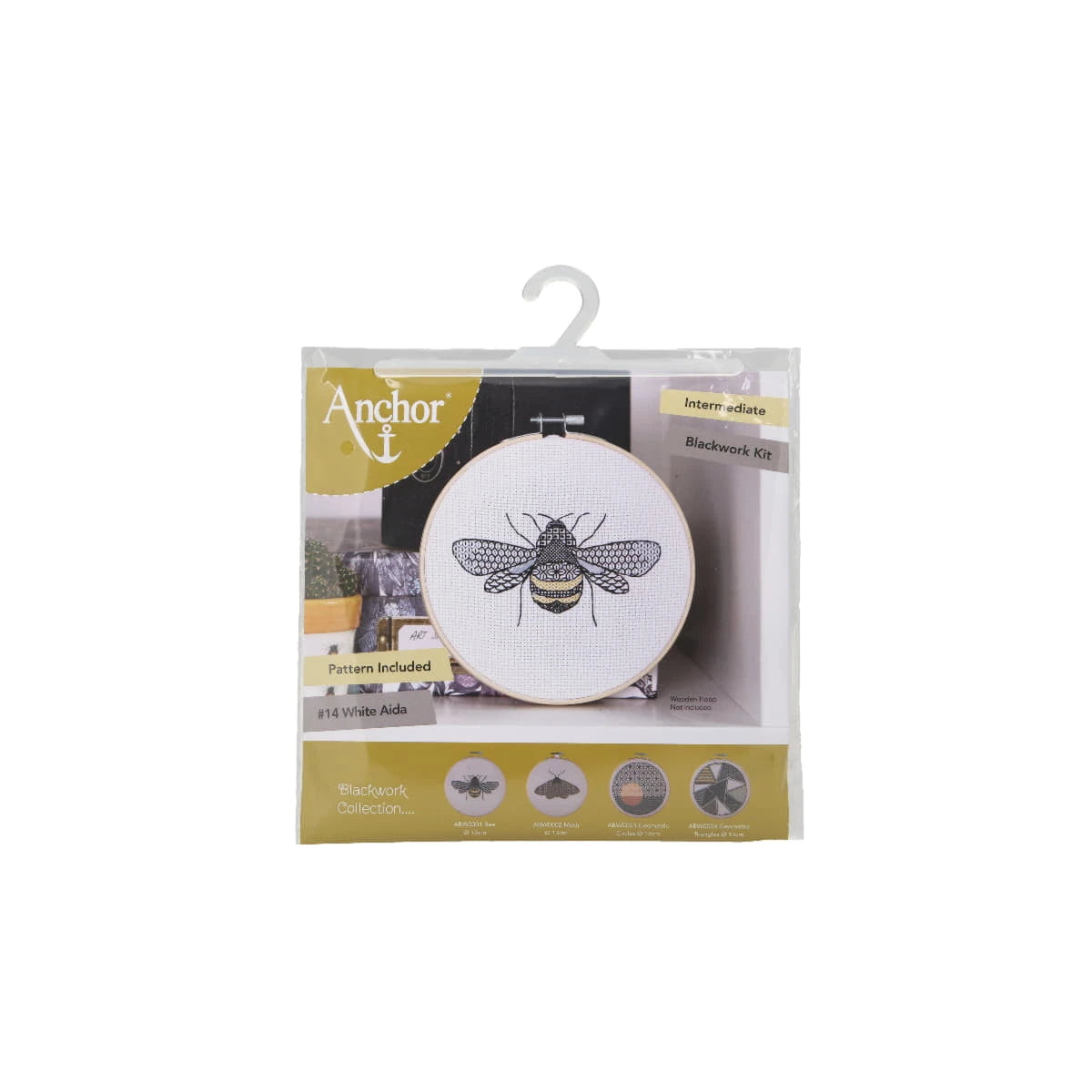 Embroidery kit Blackwork - Bee ABW0001