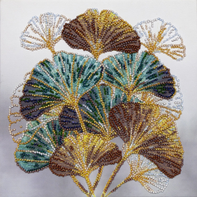 Bead Embroidery Kit - Emerald Branch AMB088