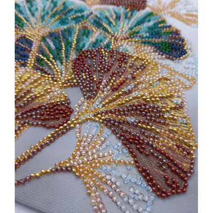 Bead Embroidery Kit - Emerald Branch AMB088