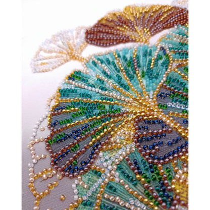 Bead Embroidery Kit - Emerald Branch AMB088