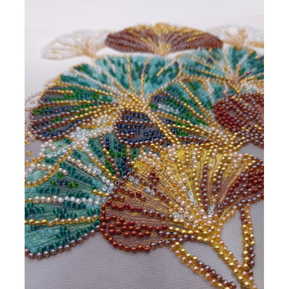 Bead Embroidery Kit - Emerald Branch AMB088