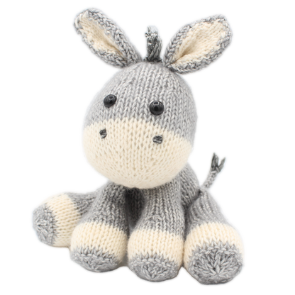 DIY Knitting Kit - Spring Donkey