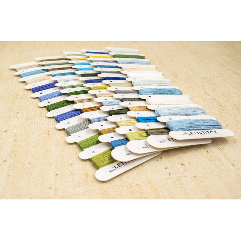 Borduurpakket - Blue Harmony L9934