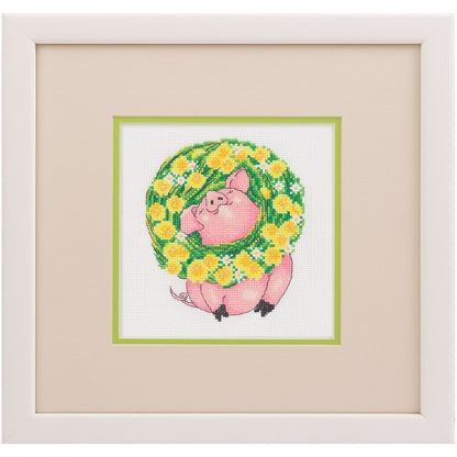 Kruissteek Borduurpakket - In The Dandelion Wreath 8-299