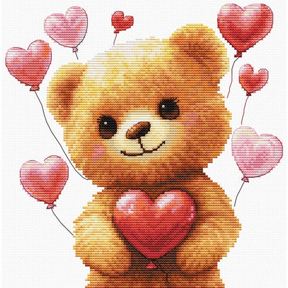 Cross Stitch Embroidery Kit - Love in the Air B1423