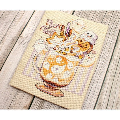 Embroidery kit - Trick or Treat (Letistitch)
