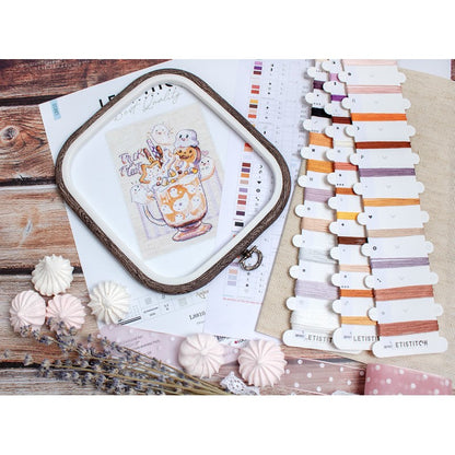 Embroidery kit - Trick or Treat (Letistitch)