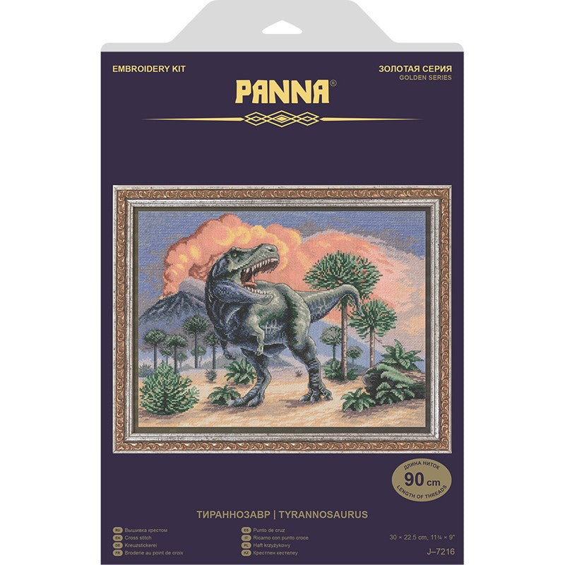 Kit de broderie - Tyrannosaure