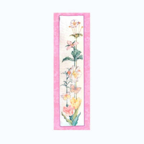 Embroidery pattern - Floral Bellpull