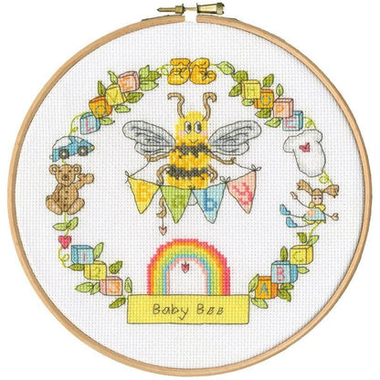 Borduurpakket - Baby Bee XETE11