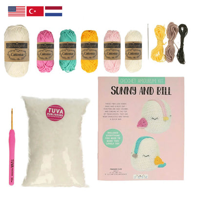 Tuva Haakpakket Amigurumi - Sunny and Bill