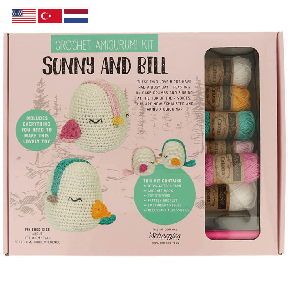 Tuva Haakpakket Amigurumi - Sunny and Bill