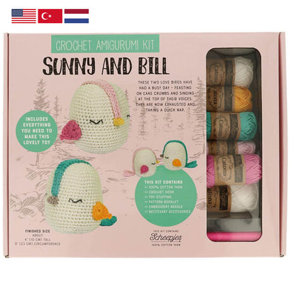 Tuva Haakpakket Amigurumi - Sunny and Bill