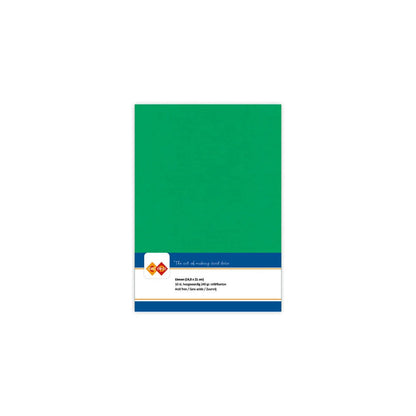 Papier cartonné en lin - A5 - 10 feuilles - Couleurs variées