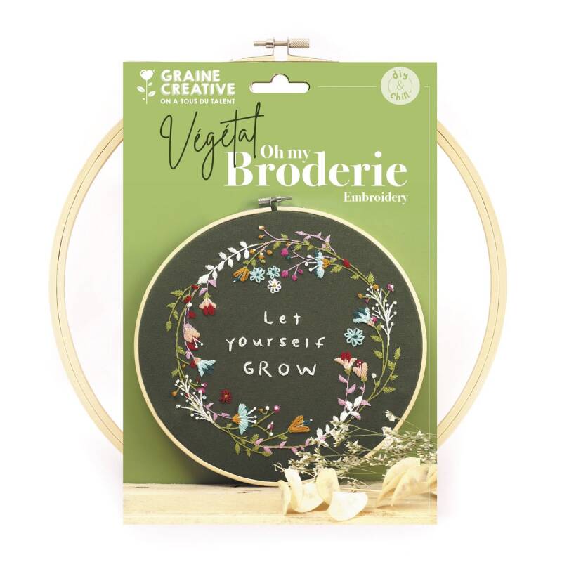 Borduurpakket - Vegetal DIY Kit 420272