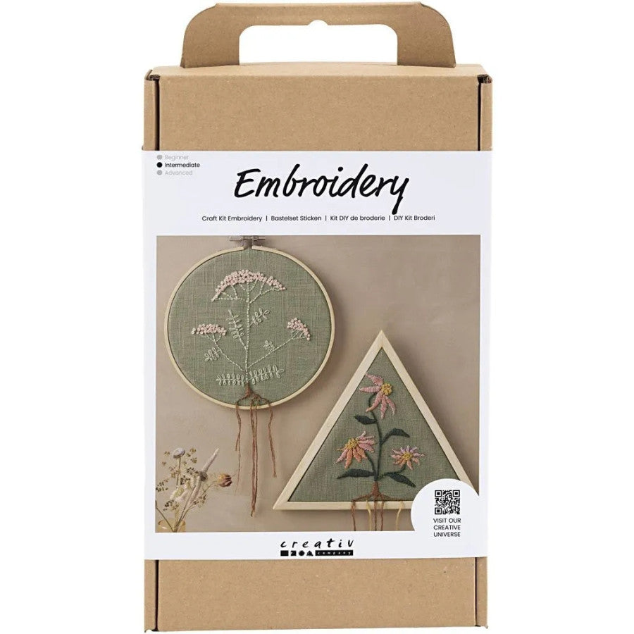 Embroidery kit - Flowers and Plants
