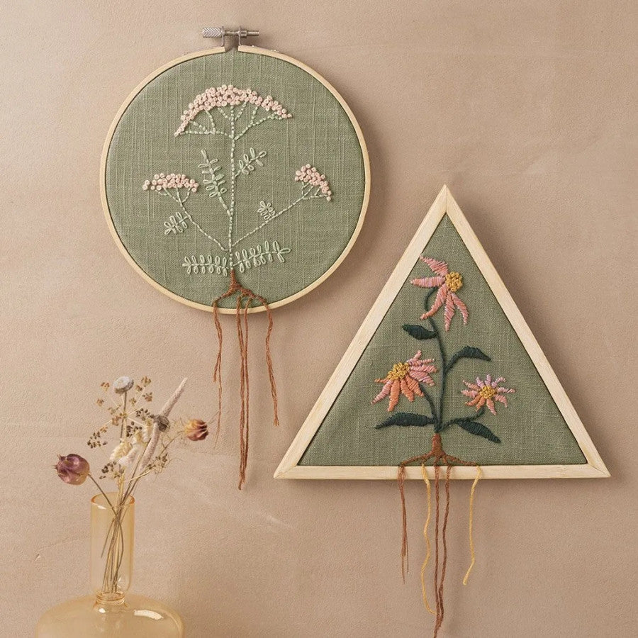 Embroidery kit - Flowers and Plants