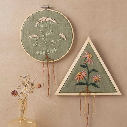 Embroidery kit - Flowers and Plants