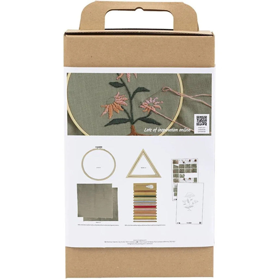 Embroidery kit - Flowers and Plants