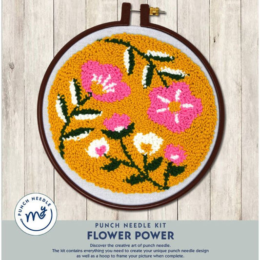 Punch Needle Kit - Flower Power (PN03)