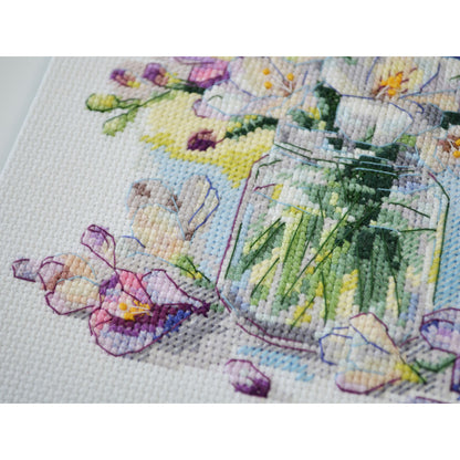 Kit de broderie - Le Premier Bouquet AAH-228