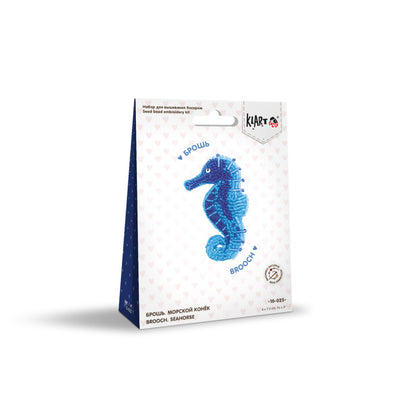 Kit de broderie de perles - Broche - Hippocampe KL10-025